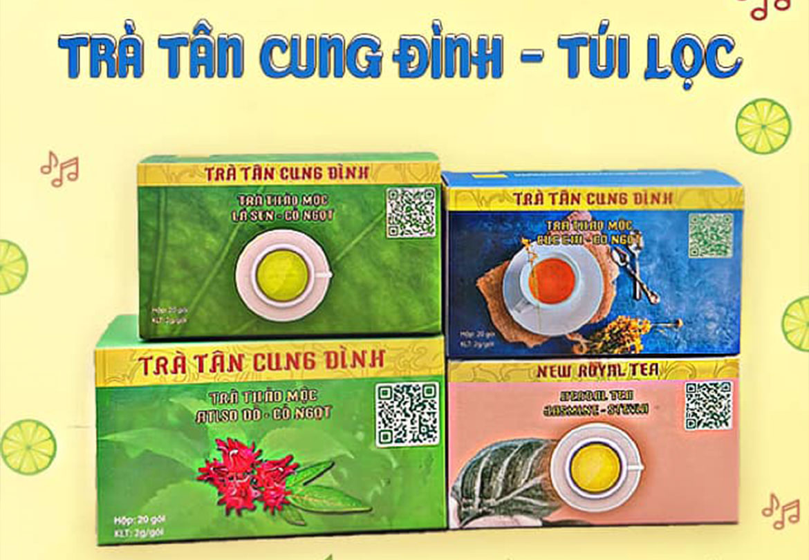 Giải Nhiệt Mùa Hè Cùng Trà Tân Cung Đình