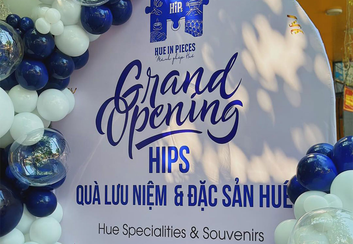 Mừng Khai Trương HiPs quà lưu niệm đặc sản huế