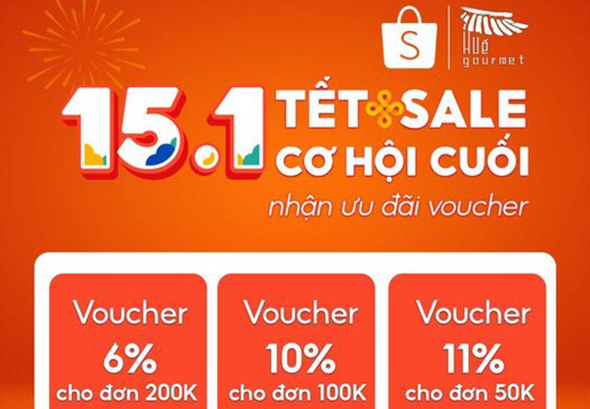 Săn sale cuối năm cùng shopee