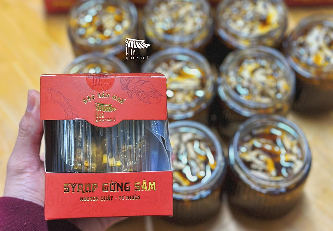 Syrup gừng sâm bố chính bí quyết giữ ấm cơ thể vào mùa lạnh